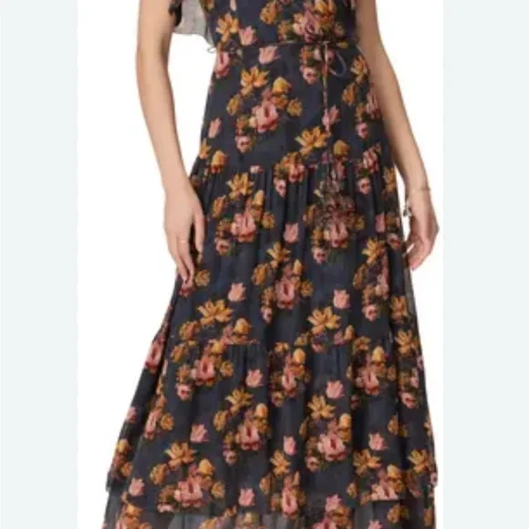 Anthropologie Calypso Floral Halter Dress 🌻 - Picture 6 of 14
